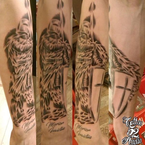 Tattoo Studio 52:ssa tehty tatuointi